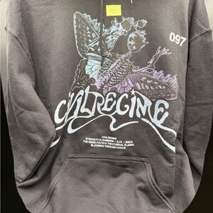 Chillregime Black Graphic Men's Sweater
